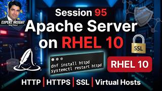 Session - 95 | Complete Apache HTTP/HTTPS Server Configuration on RHEL 10 | Nehra Classes
