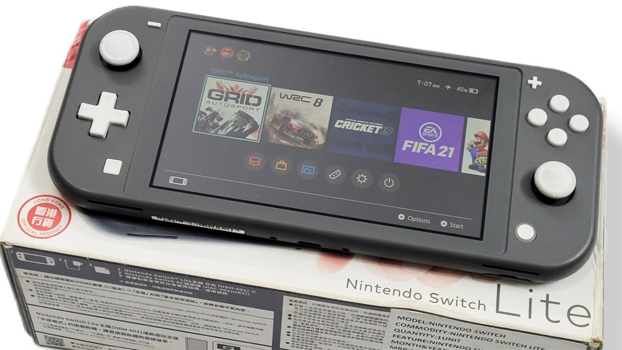 nintendo switch lite unboxing in hindi | top best handheld gaming ...