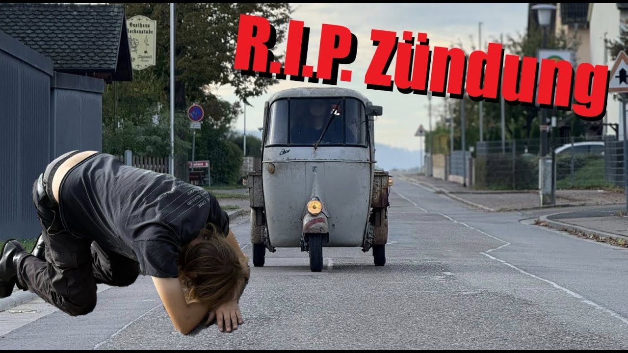 Eine Ape AC2 von 1958 zusammenbauen und damit nach Italien fahren?! - Die Apeschrauber