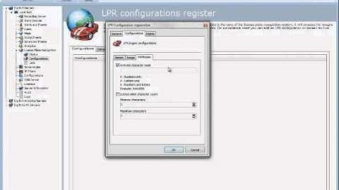 Digifort Licence Plate Recognition Configurations setting and how to configure licence and lists