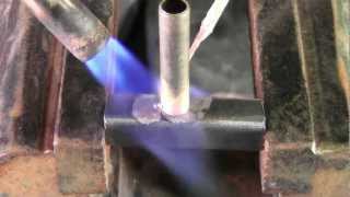 Brazing Steel to Brass with  Propane Torch and SSF-6 56% Silver Soldering Alloy