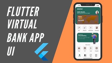 Flutter Virtual Bank | Flutter UI | Speed Code