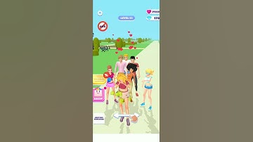 Makeover Run / Level 53 / Mobile Gameplay Walkthrough #shorts  #gameplay