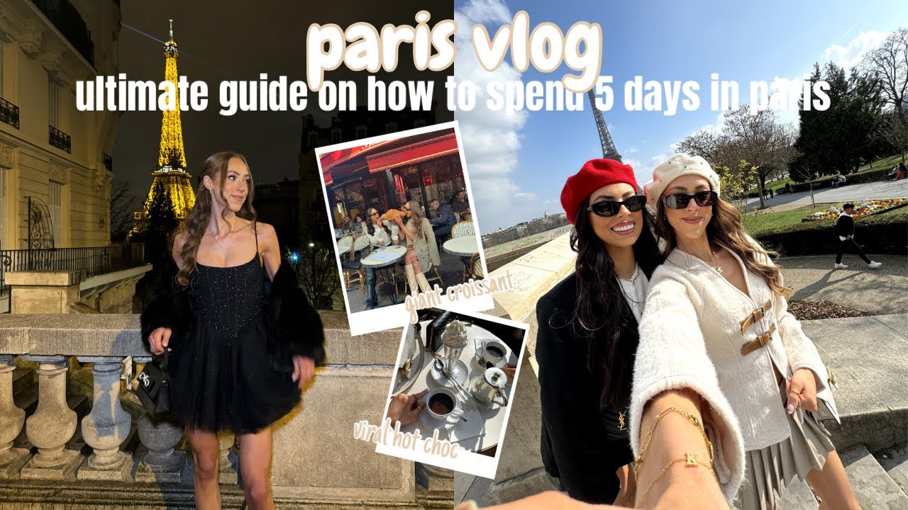 PARIS VLOG 2024  how to spend 5 days in Paris sister trip