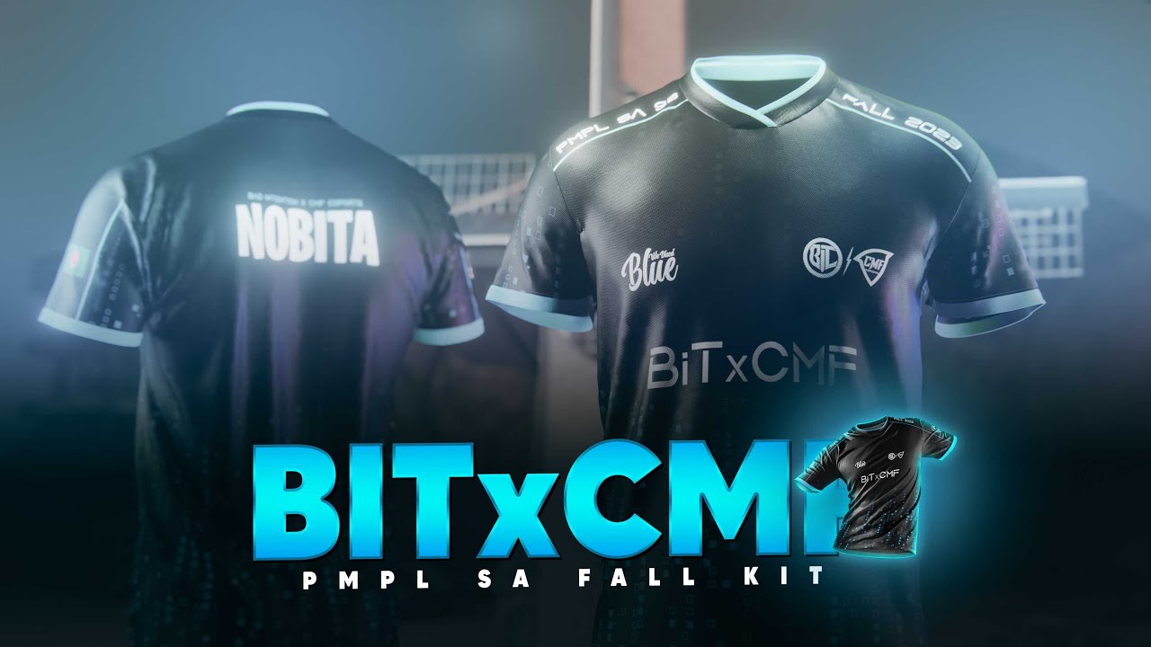 Showcasing the official kit for BITxCMF Esports 💙