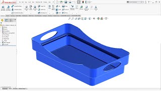 SolidWorks Beginner Tutorial | Plastic Part Modeling