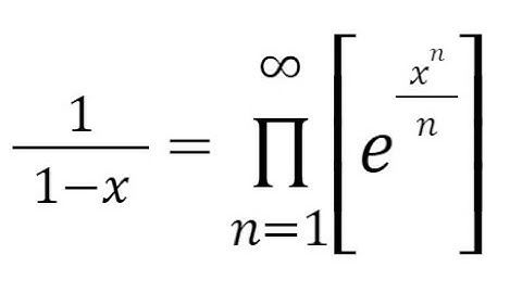 Infinite Product Series Simple Pole using Google Sheets or Excel function PRODUCT