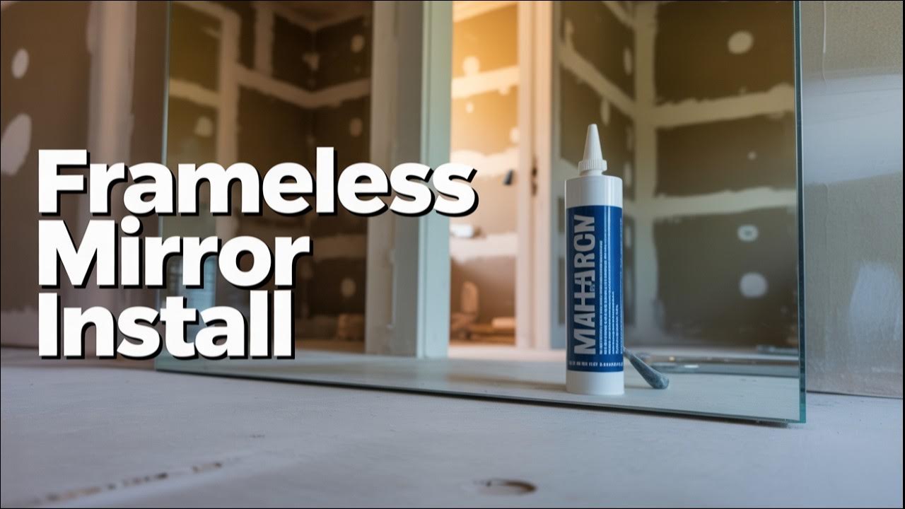How to install a frameless mirror YouTube