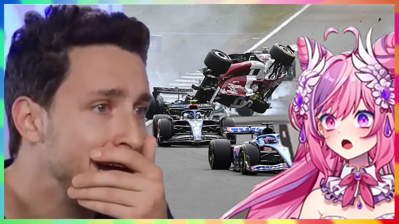 Ironmouse реагирует на падения Unreal Racing