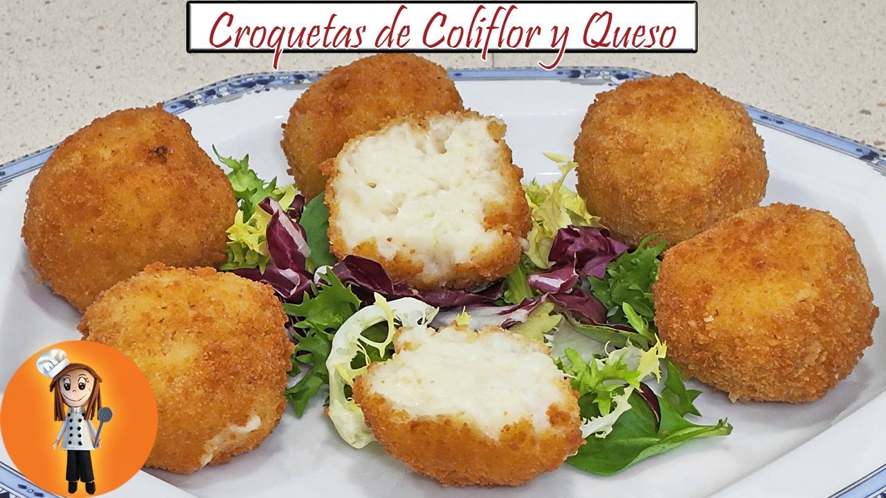Fáciles Croquetas de Coliflor y Queso | Receta de Cocina en Familia