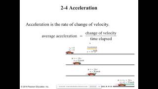 AP Physics - Chapter 2 - Describing Motion - One Dimensional Motion