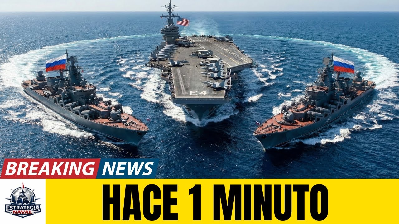 Rusia se Enfrenta al Portaaviones de EE. UU. EQUIVOCADO — Entonces Pasó ESTO…