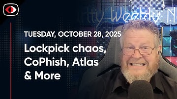 Lockpick chaos, CoPhish, Atlas, Turing, ForumTroll, PKD, Kilgore Trout, Aaran Leyland - SWN #524