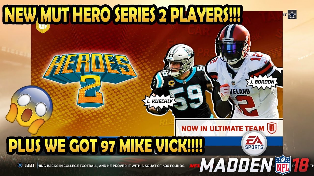 NEW MUT HERO SERIES 2 PROMO!!!| WE GOT 97 MIKE VICK!!!