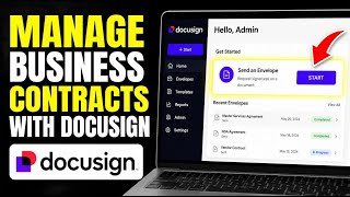 How to Manage Business Contracts with DocuSign - Quick Tutorial