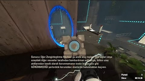 portal 2 cube momentum speedrun 16.70
