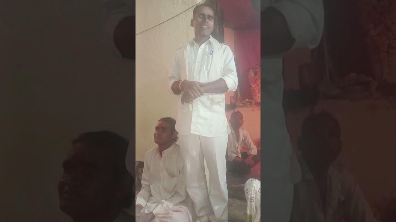 मामा जी की ढाणी धाम हरु पर नेजा के पूजन के बारे में बताते हुए श्री कैलाश महाराज हरु