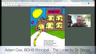 Read Across Breckinridge County - Mr. Adam Cox, BCHS Principal - The Lorax by Dr. Seuss