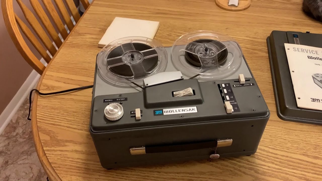 1964 3M Wollensak Model 524 Reel to Reel 