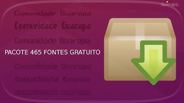 Pacote que instala 465 Fontes no Linux Ubuntu - Gratuitas