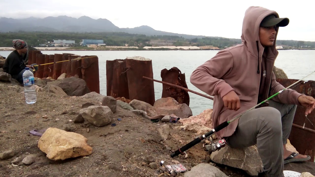 Spot Mancing di Sluke Rembang Jawatengah,  Panen ikan