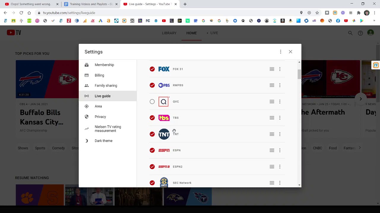 How To Contact Youtube Tv Support, Change Billing, Change Channels And Settings