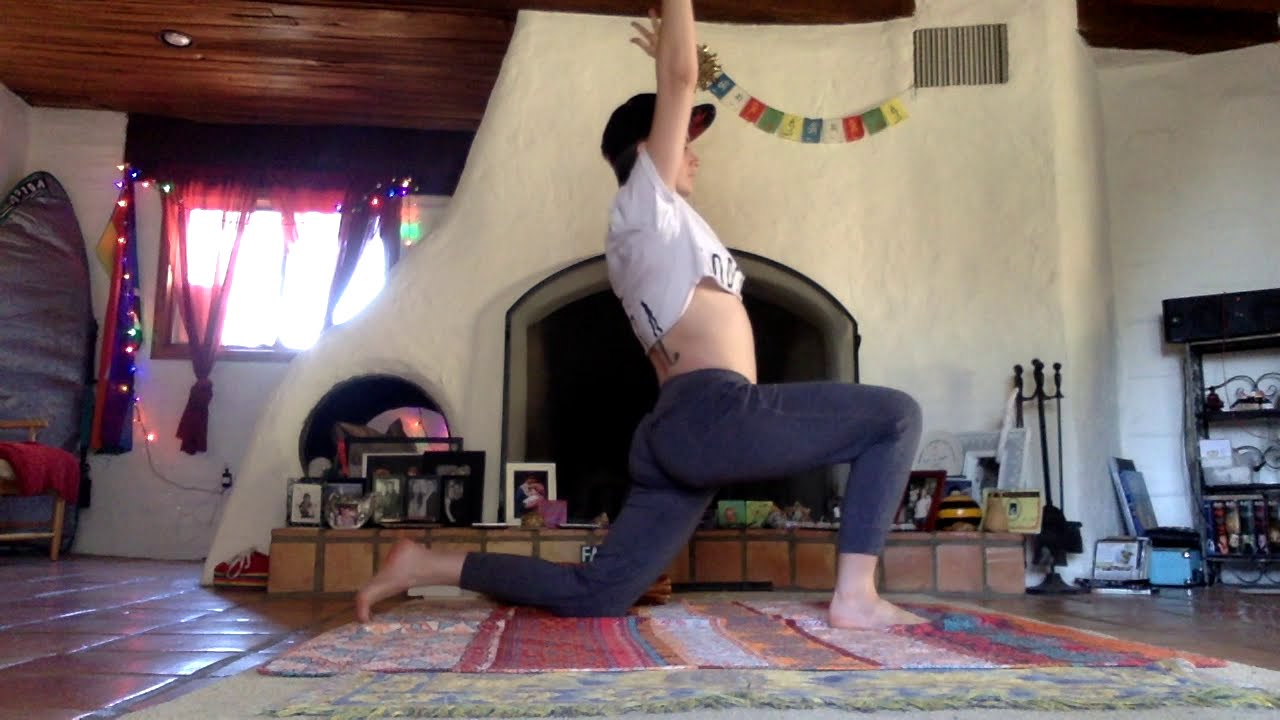 Funky yoga transitions
