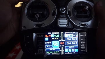 Graupner MZ-18 Full House Glider Programming