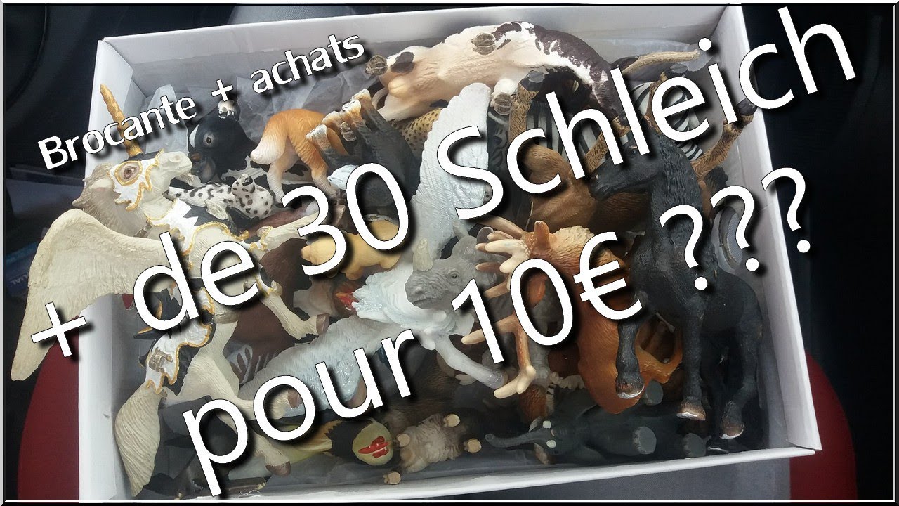 |Achats°5| + 30 Schleich pour 10€ ??