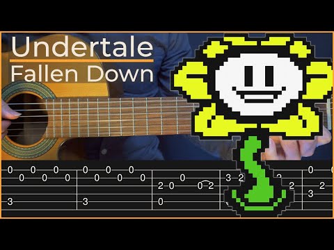 Undertale - Fallen Down (Simple Guitar Tab)