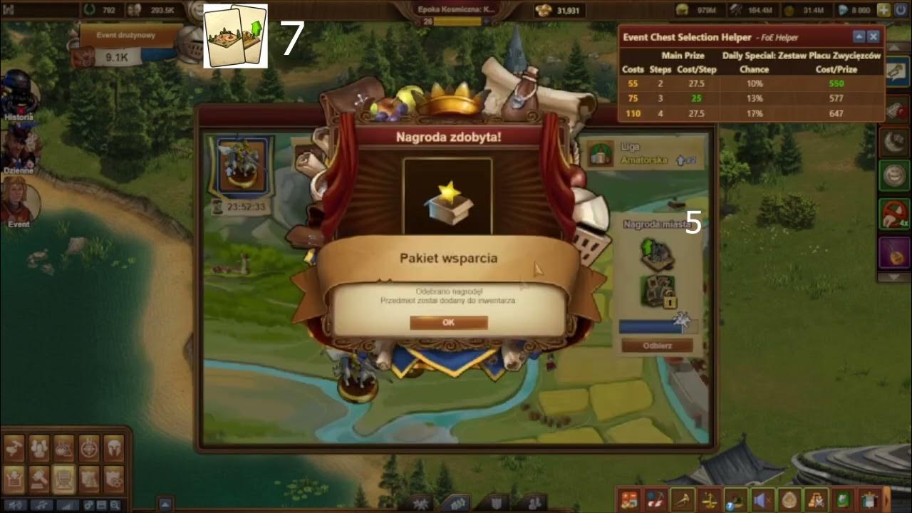 FOE Of Empires Fellowship event 2022 losowanie Plac Zwycięzców YouTube
