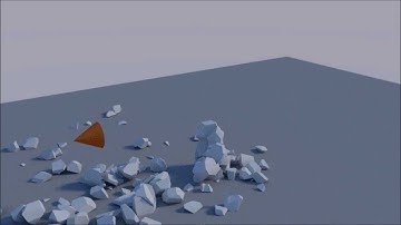 Blender (animation) Object Destruction - 2.67 - Bullet physics