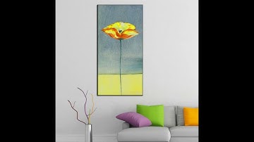 Tek Parça Kanvas Tablo Modelleri #3 : Dekoreyon