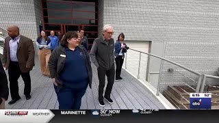 Gov. Evers visits Wisconsin Maritime Museum as part of trip to highlight tourism