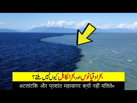 Why the Atlantic and Pacific Oceans Don&rsquo;t Mix | بحر اوقیانوس اور بحرالکاہل کیوں نہیں ملتے