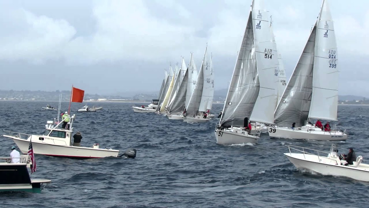 J/105 North Americans Race 9 Start - YouTube