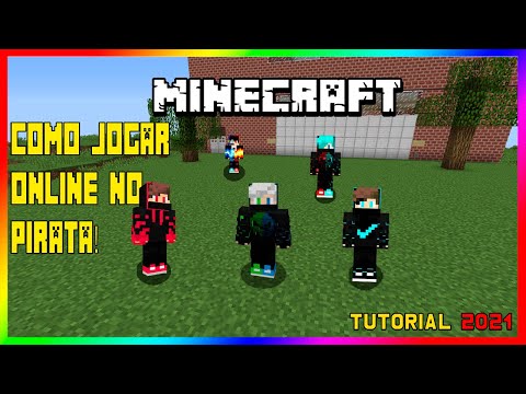 ✓[2021] como jogar Minecraft ONLINE pelo OMLET ARCADE, mesmo com Minecraft  PIRATEADO!! 