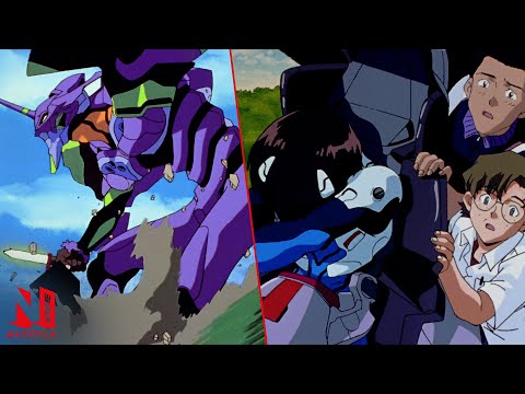 Neon Genesis Evangelion | Multi-Audio Clip: A Surprisingly Savage Shinji | Netflix Anime