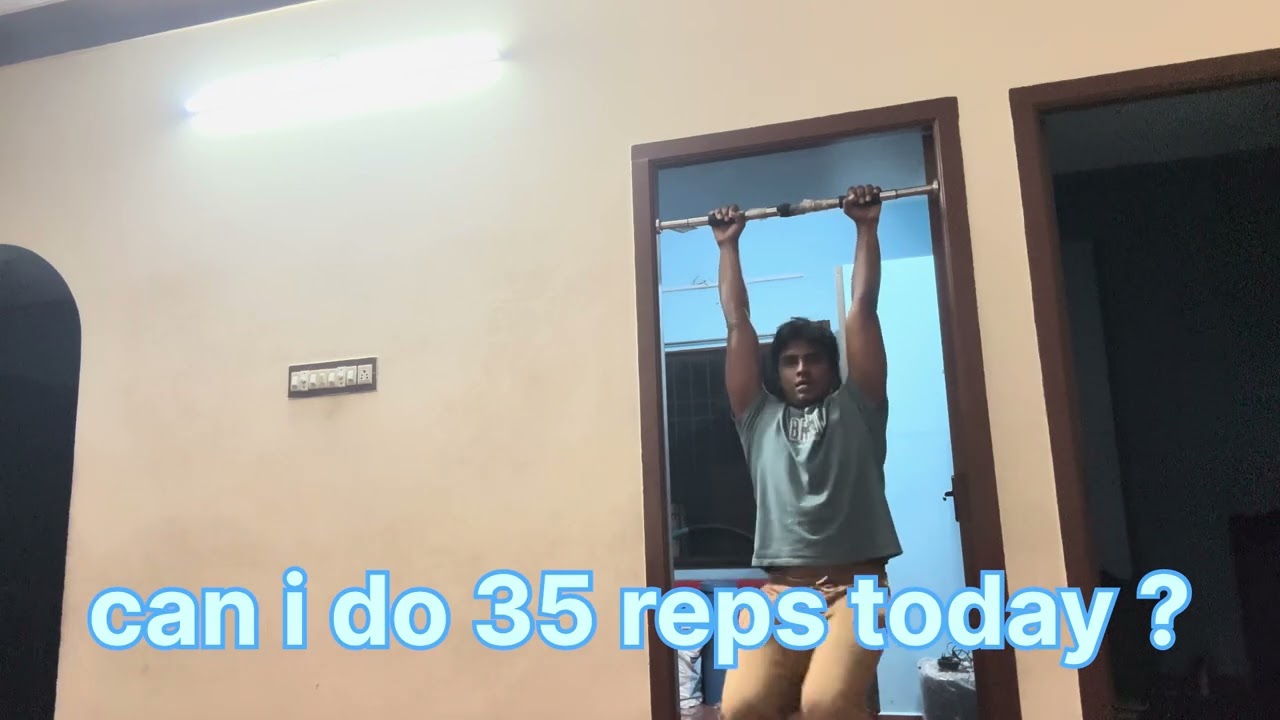 Hanging knee raise Challenge Video – Week 20 | Pushing Limits | Max Reps