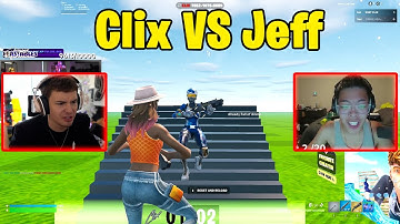 Clix VS Asian Jeff 1v1 TOXIC Buildfights!