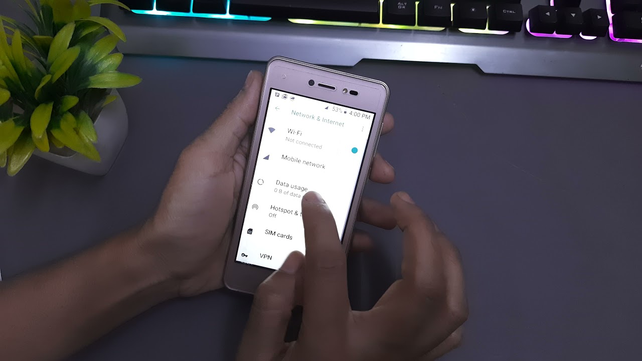How to solve network problem in lava z50 mobile | Lava Z50 Reset network settings |