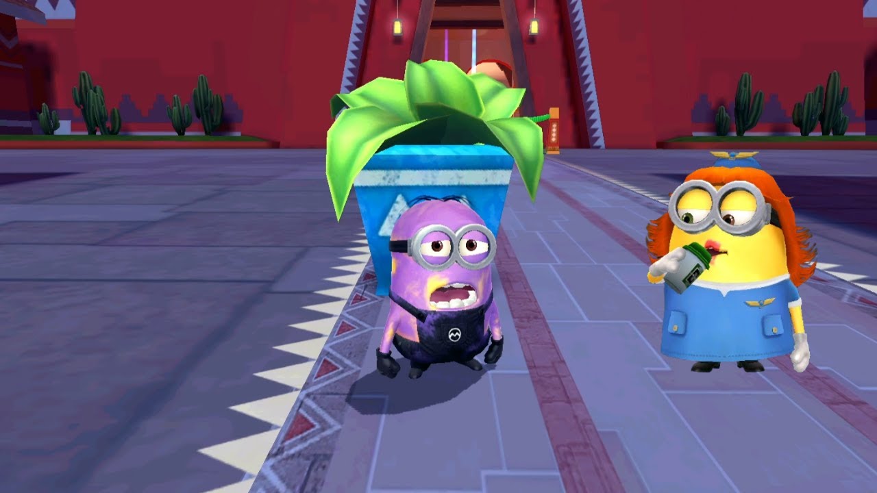 Minion Rush Airline Bob Minion Walkthrough Gameplay
