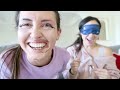 Franny Does My Makeup Blindfolded!