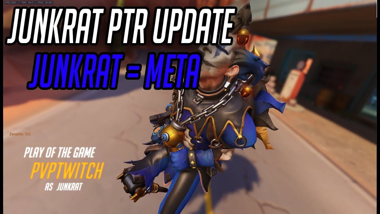 [JUNKRAT BUFFS IN PTR] JUNKRAT = META