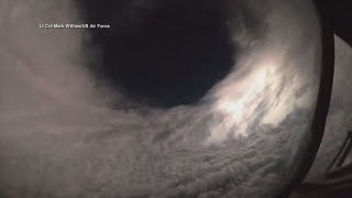 Hurricane Lee | Video shows inside look at monster storm's eye wall
