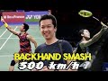 Taufik hidayat  the legendary backhand smash