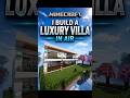 I Built a Luxury Villa in Air in Minecraft 🏡🔥 (Insane Build).