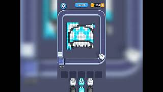 Pixel flow Level 6 Walkthrough Solution Gameplay Gamerstein
