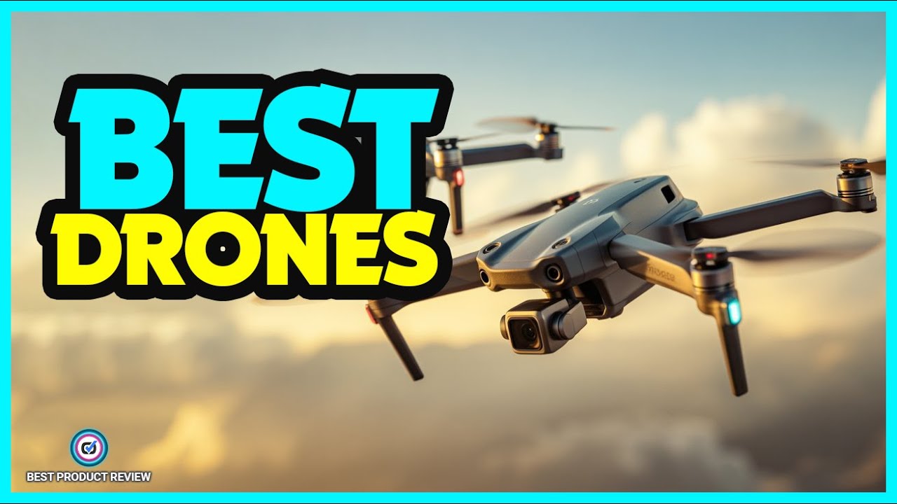 ✅ Топ-5: Лучшие дроны 2026 года [Лучший дрон для начинающих] Дрон с самым большим радиусом действия