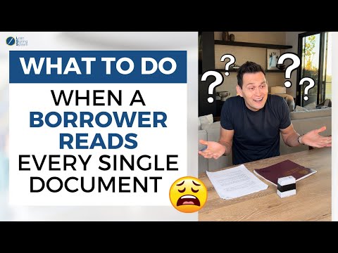 What To Do When A Borrower Reads Every Single Document During a Notary Signing Appointment ?